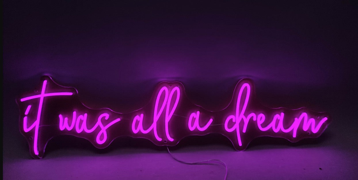 It Was All a Dream SHOWROOM SAMPLES 50% OFF