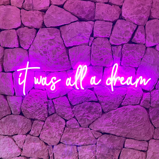 It Was All a Dream SHOWROOM SAMPLES 50% OFF