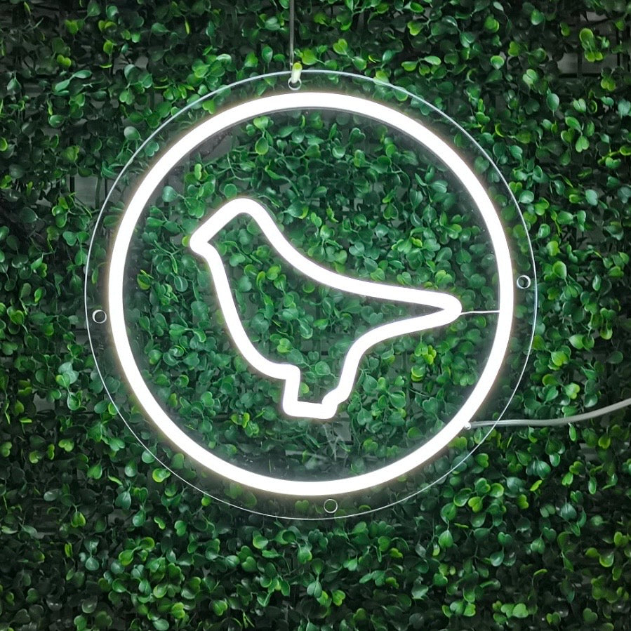 Dove LED Neon Sign SHOWROOM SAMPLE 50% OFF