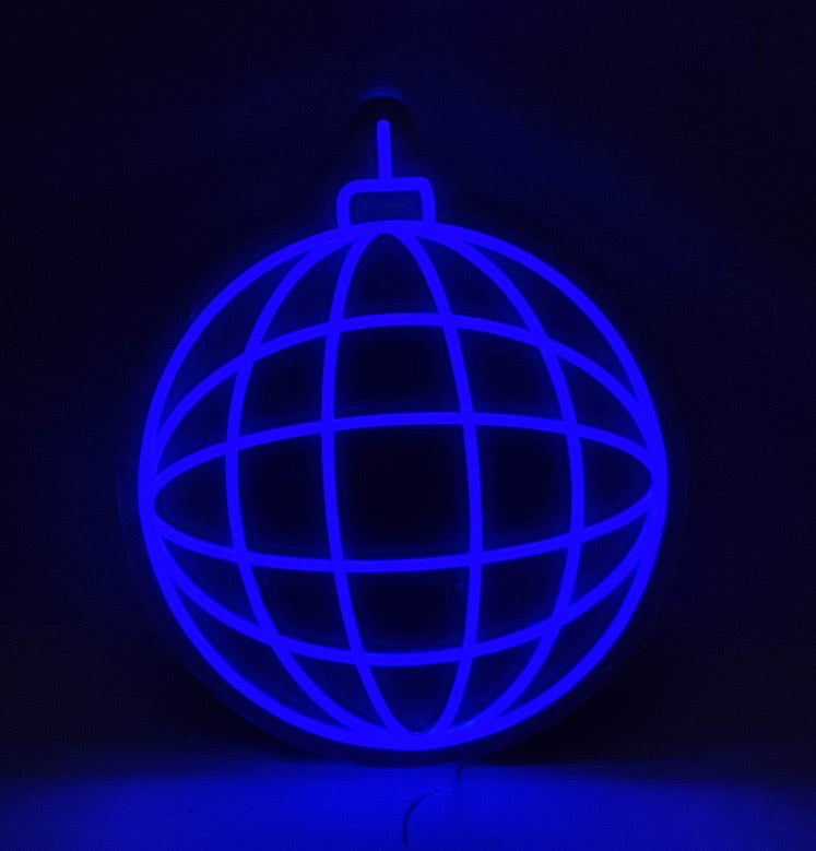 Discoball LED Neon Sign SHOWROOM SAMPLE 50% OFF