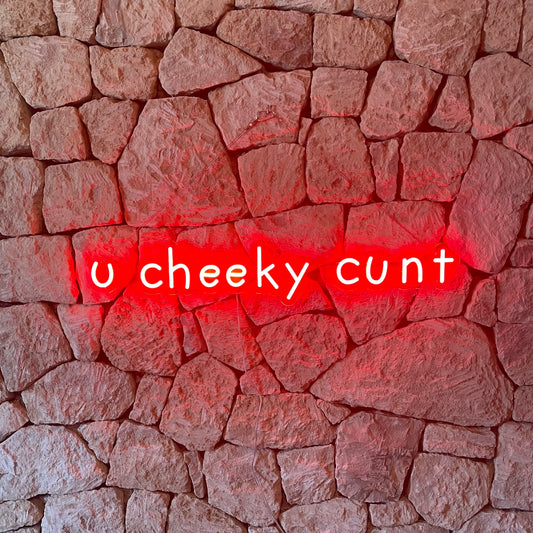 U Cheeky C*nt SHOWROOM SAMPLE 50% OFF